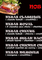 Menu Le Summer - Les kebabs
