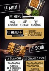 Menu Escrocs - Menus