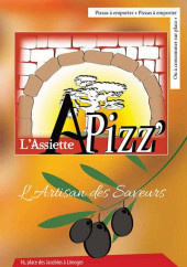 Menu L'Assiette à Pizz' - Carte et menu L&#039;Assiette à Pizz&#039; Limoges
