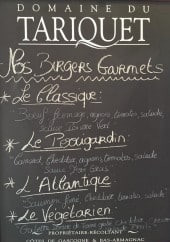 Menu Le campus - Un exemple de l' ardoise du jour