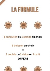 Menu Le Corot - Les formules