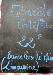 Menu La pause chalet - L'entrecôte