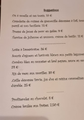 Menu L'auberge Des 3 Petits Cochons - Les suggestions