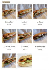 Menu Au Goût d'Anita - Les baguettes