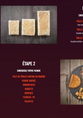 Menu O’Tacos - Les viandes