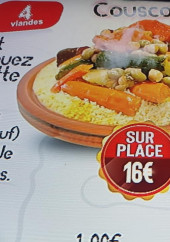 Menu Chez Tonton - Les couscous