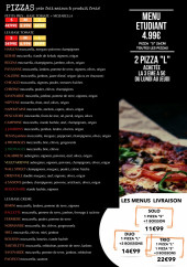 Menu Chrono pizza - Les pizzas