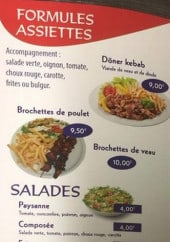 Menu L'Antalya - Formule assiettes et salades