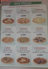 Menu Rinad Food - Les pizzas