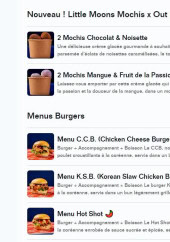 Menu Out Fry - Menus Burgers