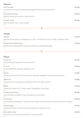 Menu Mamma et Papa - Les poissons, viandes et pizzas