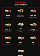 Menu Times Square - Les naandwichs