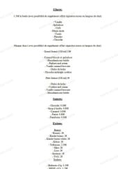 Menu Eat Factory - Les glaces