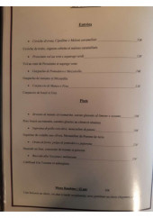 Menu La Scena Di Trevis - Les entrées, plats et menu enfant