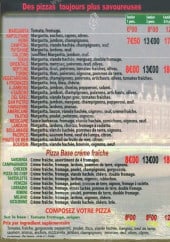 Menu Di napoli burger - Les pizzas