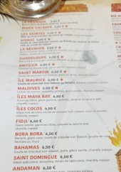 Menu L'Île O'Crêpes - Les crêpes