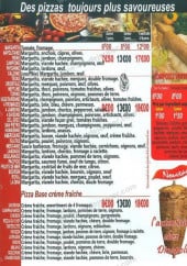 Menu Pizza di napoli - Les pizzas