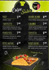 Menu Au-crépuscule - Les crêpes salées