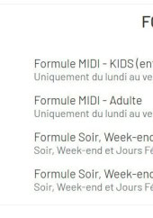 Menu Sushisu - Les formules à volonté