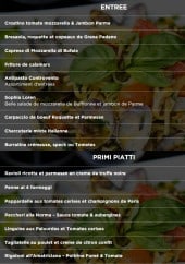 Menu Controvento - Entrées et primi piatti