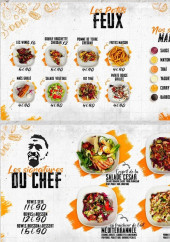 Menu O'Barbeuk - Les petits feux, sauces et signatures