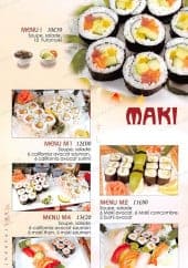 Menu Bomunsa - Les menus makis