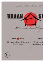 Menu Urban Sushi - La carte et Menus du Urban Sushi issy
