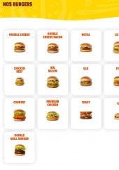 Menu G La Dalle - Les burgers