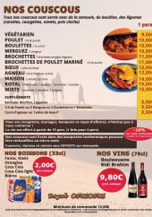 Le Royal Couscous A Bagneux Menu En Ligne