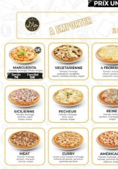 Menu Pizza House - Les pizzas