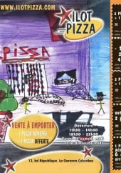 Menu Ilot pizza - Carte et menu Ilot pizza, La Garenne Colombes