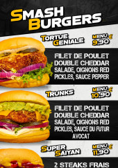 Menu Goku Burger - Les burgers