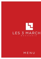 Menu Les 3 Marches - Carte et menu Les 3 Marches  Chatenay Malabry