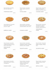 Menu Casa Di Roma - Pizzas  junior page 2