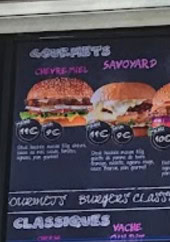 Menu Don'air - Les burgers gourmets et burgers  classiques