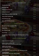 Menu Olivium - Viandes, poissons et pâtes