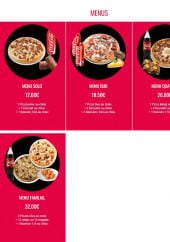 Menu Pizza King - Menus