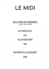 Menu Baciami - Menus