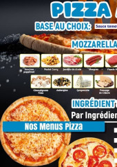 Menu Food Corner - Pizzas personnalisée