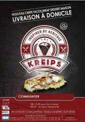 Menu Kreips - carte et menu Kreips Asnieres sur Seine