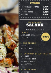 Menu Monday's - La salade à composer