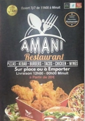 Menu Amani - Carte et menu Amani, Bobigny