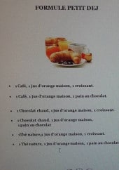 Menu Au Café Des Délices - Formule petit déjeuner 