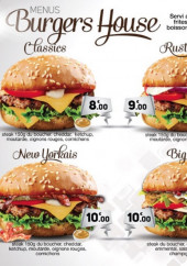 Menu Le World Food - Les burgers house