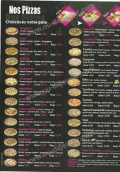 Menu Pizza Garnie - les pizzas