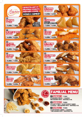 Menu Chicken Spot - Les croustillants, wraps et menus familial