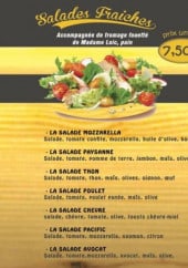 Menu El Battata - Les salades