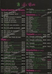 Menu Royal Tokyo - Les divers, maki
