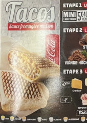 Menu H Burger Et Pizza - Les tacos