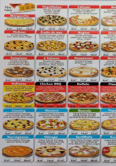 Menu O'royal - Les pizzas